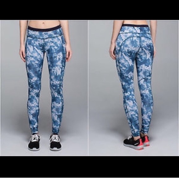 NWOT Lululemon Full Length Leggings Tie Dye - Picture 5 of 7